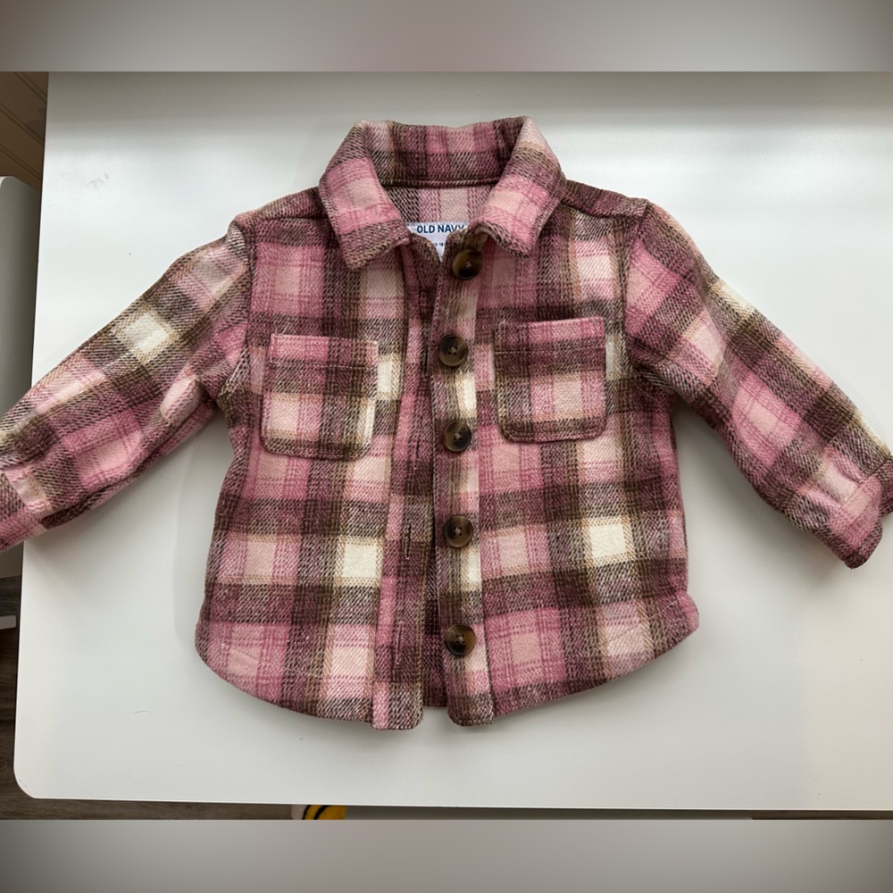 Old navy plaid shacket